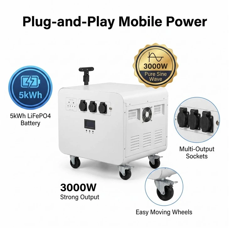 5kWh Intelligent All-in-one Battery factory